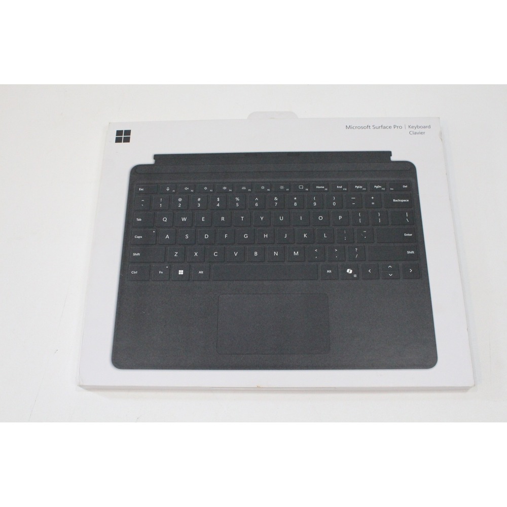 Microsoft Surface Pro Keyboard Model 1905 Black Backlit Type Cover QWERTY Layout